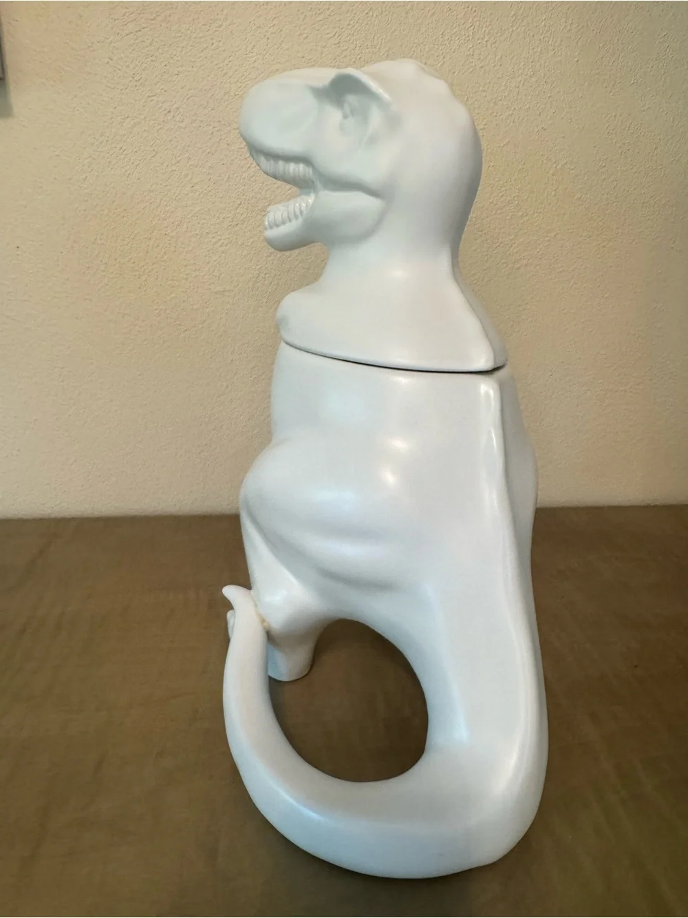 T-Rex Dinosaur Stoneware Cookie Jar